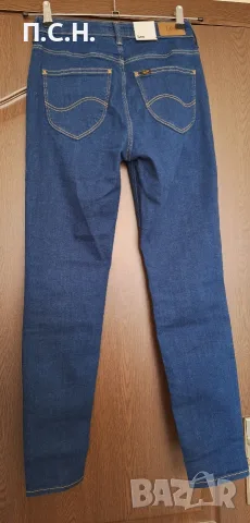 Lee нови дънки с висока талия , снимка 4 - Дънки - 56682468