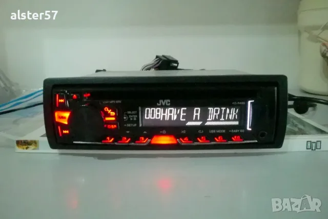 USB ,CD,AUX player JVC KD-R469, снимка 4 - Аксесоари и консумативи - 56566836