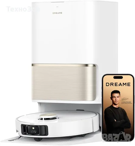 Dreame L50 Ultra AE – Робот прахосмукачка с автоматична станция, 1 година гаранция