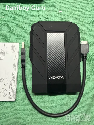 Външен преносим HDD Твърд диск EXT 1T ADATA HD710Pro USB3.1 BLK, снимка 6 - Външни хард дискове - 56638817