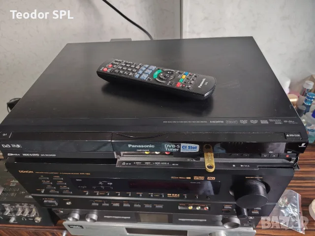 Panasonic DVD recorder , снимка 18 - Плейъри, домашно кино, прожектори - 56733983