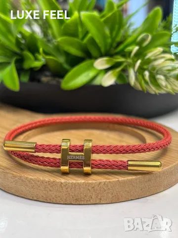 HERMES ⚜️Дамски Гривни , снимка 2 - Гривни - 56587351