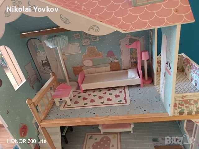 Детска къща за кукли, снимка 5 - Кукли - 56636987
