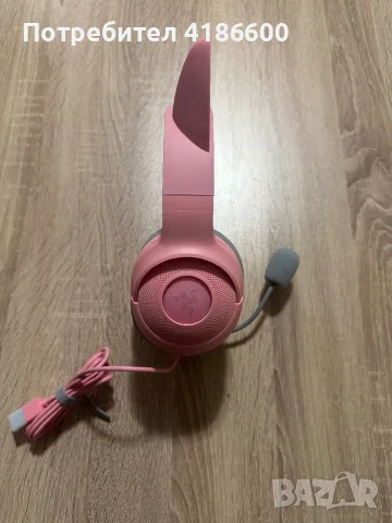 Гейминг слушалки Razer - Kraken Kitty V2, снимка 6 - Слушалки и портативни колонки - 56600753