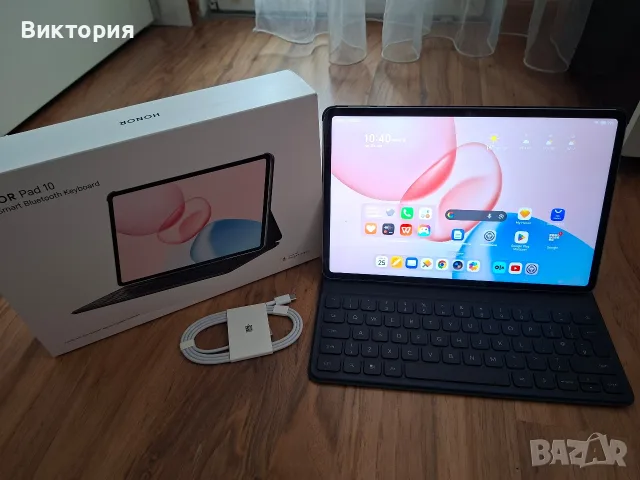 Honor Pad 10* 8/256 GB + клавиатура , снимка 3 - Таблети - 56642552