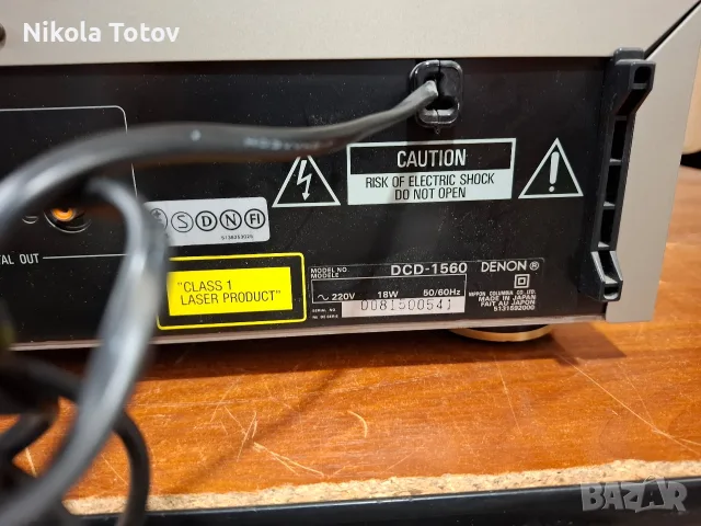 Продава се плеър Denon DCD-1560. , снимка 8 - Ресийвъри, усилватели, смесителни пултове - 56585196