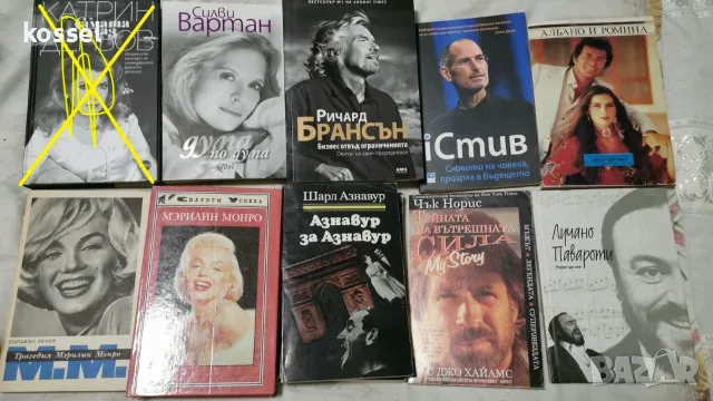 Биографии по 2,3,4,5 евро