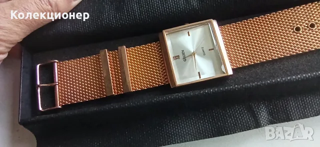 Масивен Gruen quartz , снимка 3 - Мъжки - 56554173