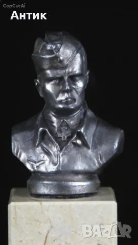 Бюст. Статуетка. Фигурка. Пилот на Луфтвафе., снимка 4 - Колекции - 56677509