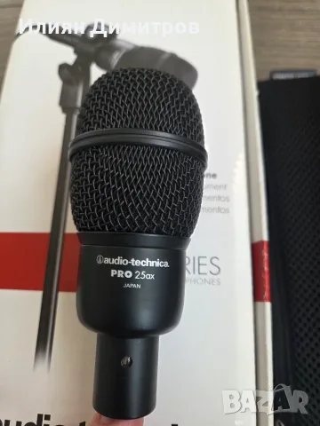 Динамичен инструментален микрофон Audio-Technica PRO 25ax – като нов