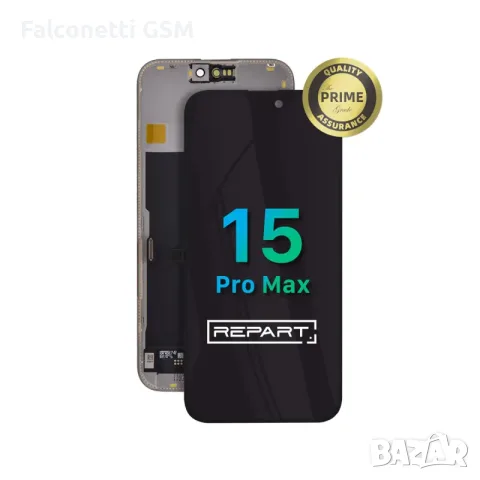 Дисплей за iPhone 15 Pro Max REPART Prime 120Hz Soft OLED