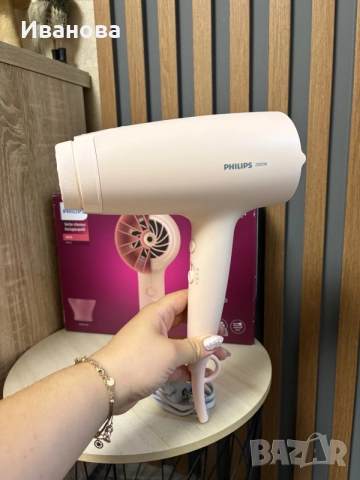 Сешоар Philips 3000 розов, снимка 2 - Сешоари - 56735277