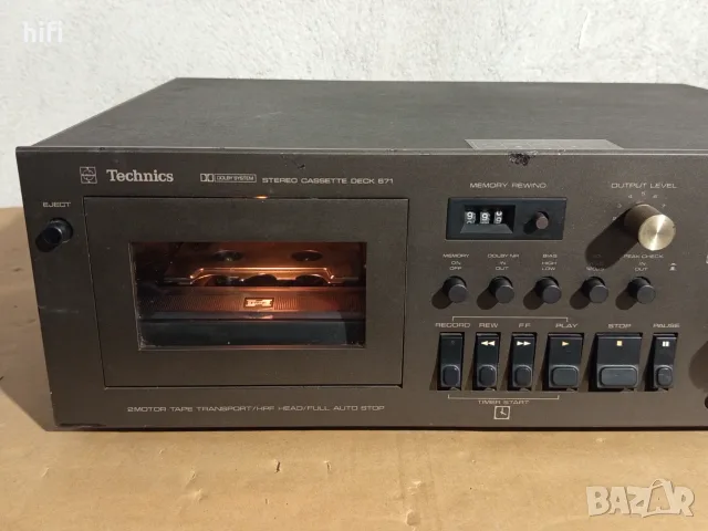 Касетен дек Technics RS-671USD, снимка 2 - Декове - 56662284