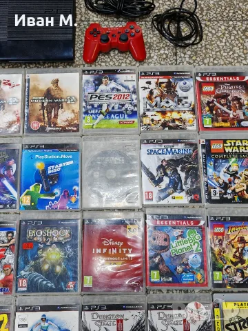 комплект конзола PS3 с 45 игри , снимка 3 - PlayStation конзоли - 56606713