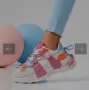 Дамски цветни Маратонки , снимка 2