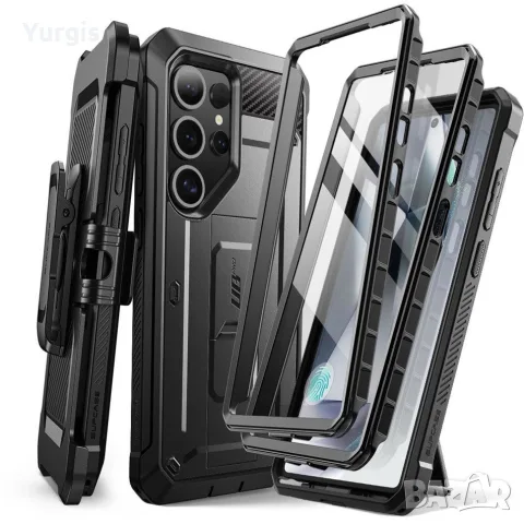 Supcase Unicorn Beetle Pro калъф за Samsung Galaxy S25 Ultra, черен