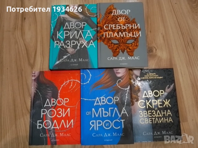 Фентъзи поредицата "Двор от рози и бодли" на Сара Дж. Маас