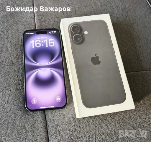 iPhone 16 128GB Black, снимка 2 - Apple iPhone - 56749319