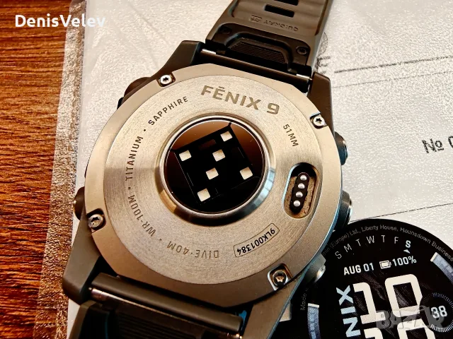 Garmin Fenix 9 51mm Pebble Gray Sapphire Amoled, снимка 5 - Смарт часовници - 56697721