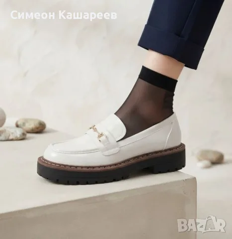 Дамски елегантни мокасини на платформа DREAM PAIRS