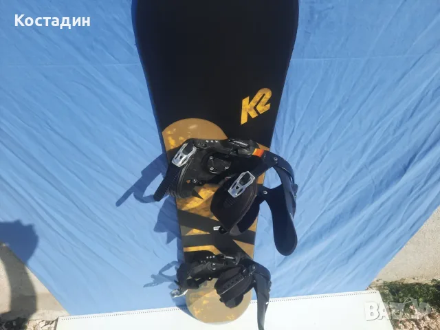 сноуборд  K2  с автомати  157Wсм. , снимка 4 - Зимни спортове - 56652225