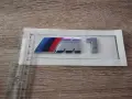 Предна решетка сребриста емблема BMW 1M, снимка 3