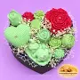 „Emerald Love“ – Ароматен соев букет, снимка 1