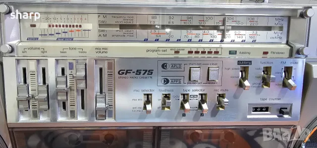 sharp gf-575 ///////, снимка 15 - Радиокасетофони, транзистори - 56555380