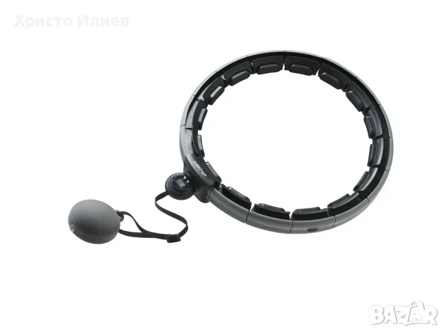 Обръч за отслабване тренировки с лед дисплей Hula Hoop с тежест