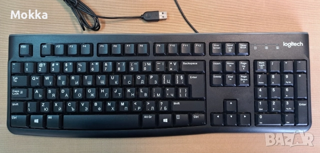 Клавиатура Logitech K120.
