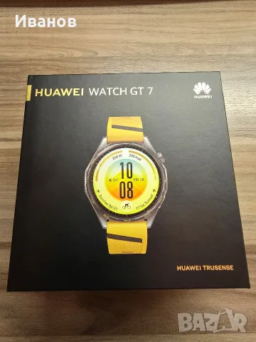 Чисто нов! Huawei GT7 Yellow с 36м гаранция