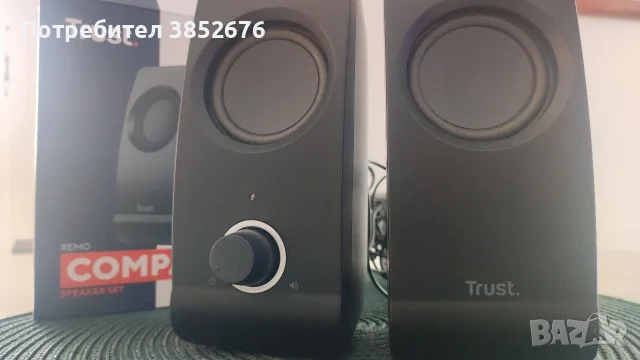Колонки за компютър Trust Remo 2.0 (16W) – чисто нови / отлично състояние