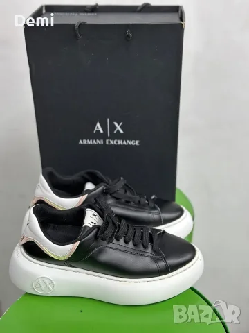Дамски маратонки Armani Exchange , снимка 5 - Маратонки - 56696932