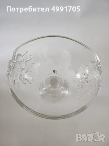 Кристална фруктиера wmf , снимка 3 - Декорация за дома - 56680511