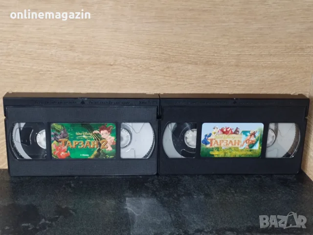 Видеокасети " Тарзан & Тарзан 2 " VHS, снимка 5 - Анимации - 56680705