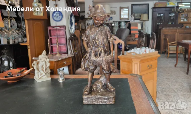 Голяма бронзова пластика по Огюст Моро