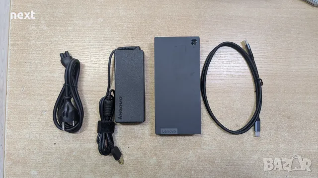 Lenovo ThinkPad USB-C Dock 40B5 със зарядно + Гаранция