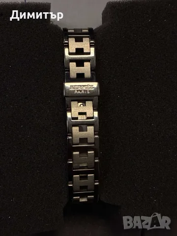 Дамски часовник Hermes Pullman Ladies Date Gun Black, снимка 3 - Дамски - 56600775