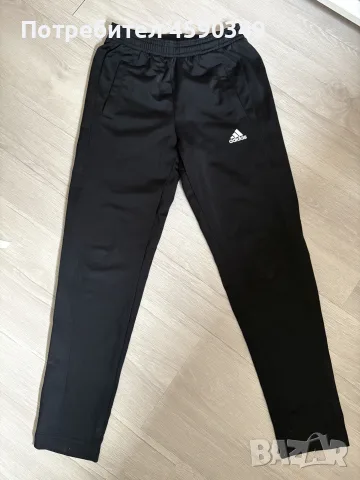 Оригинални детско спортно долнище adidas Aeroready (черно) - 9-10 години / 140 см
