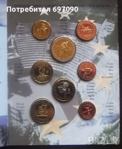 България - Евро сет - 2004 - проби, снимка 2 - Нумизматика и бонистика - 56625967