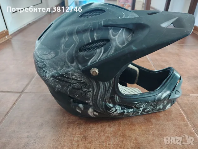 Предпазна Каска fullface , снимка 2 - Спортна екипировка - 56579004