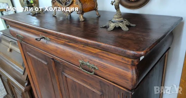 Старинен шкаф от дърво, снимка 5 - Шкафове - 56622564
