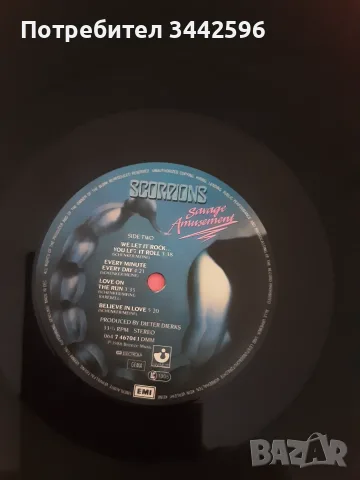 Scorpions savage amusement, снимка 4 - Грамофонни плочи - 56579104