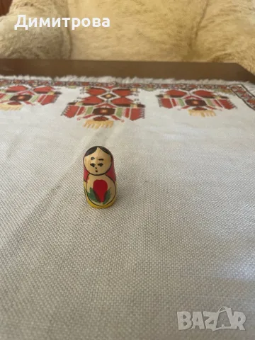 Дървени матрьошки - 5 бр., снимка 6 - Антикварни и старинни предмети - 56635525