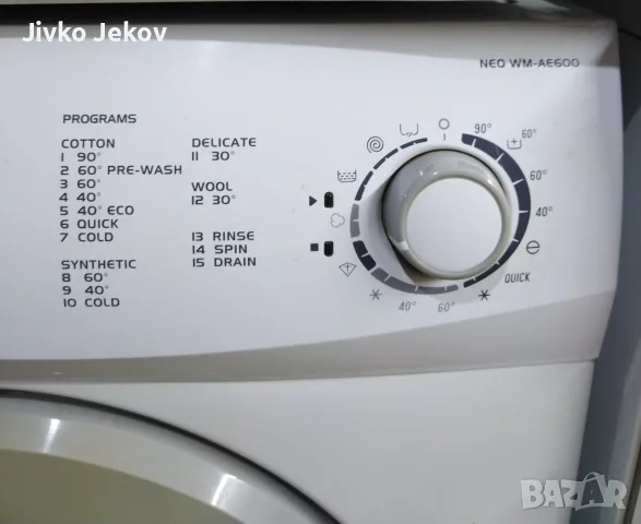 Пералня NEO WM-AE600, снимка 3 - Перални - 56647293