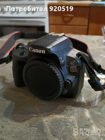 Canon eos 100 D, снимка 4 - Фотоапарати - 56750383