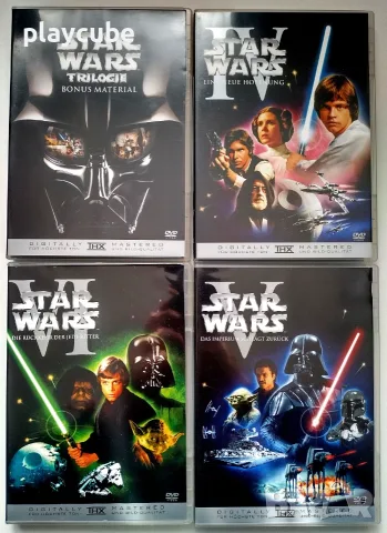 Star Wars - Trilogie / Междузвездни Войни - Трилогия на DVD