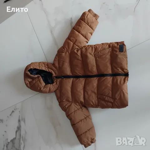Зимно яке Mango 110 размер , снимка 2 - Детски якета и елеци - 56643258