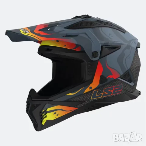 Промо! Кросова каска LS2 MX708 Fast II, снимка 10 - Аксесоари и консумативи - 56627404