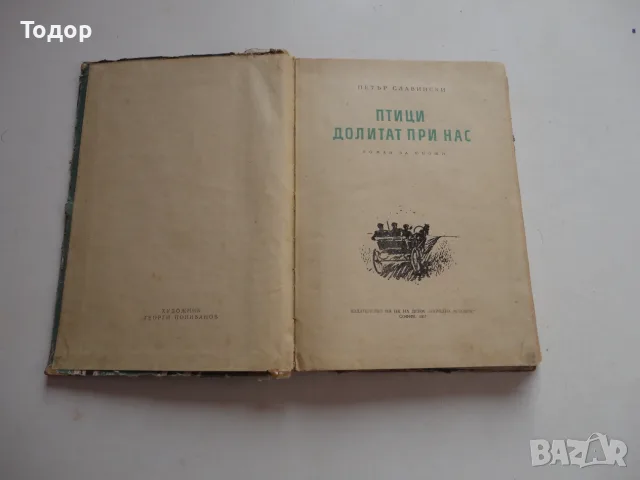 Книга Птици долитат при нас Славински , снимка 3 - Художествена литература - 56738586